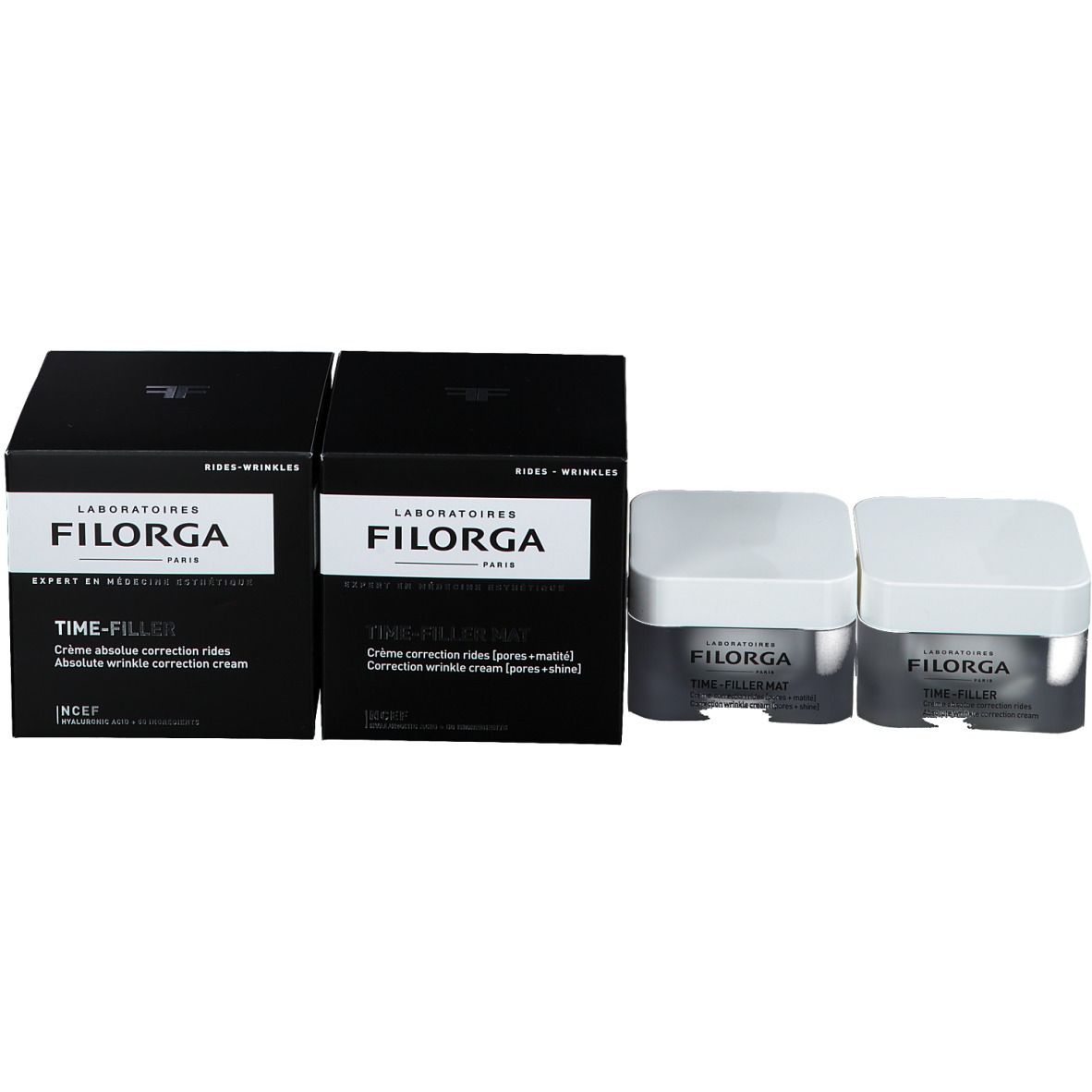 Filorga Time-Filler Pack Mat Soin Perfecteur + Rides Correction