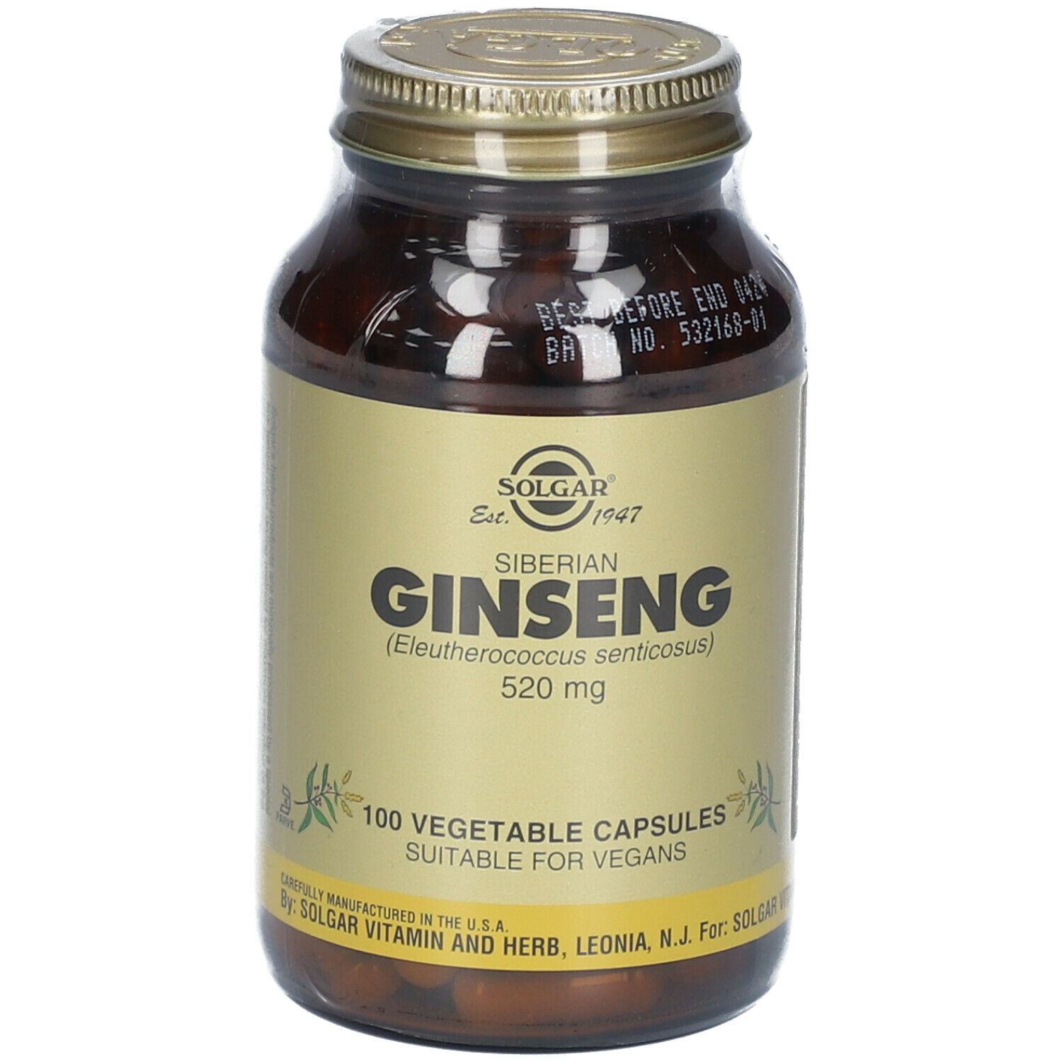 Solgar Ginseng Siberian 520mg