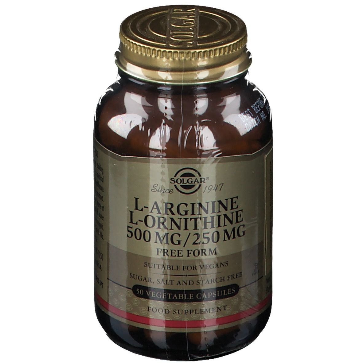 Solgar L-Arganine/L-Orthinine 500/250 mg