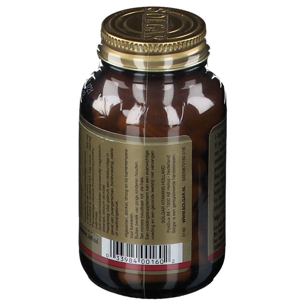 Solgar L-Arganine/L-Orthinine 500/250 mg