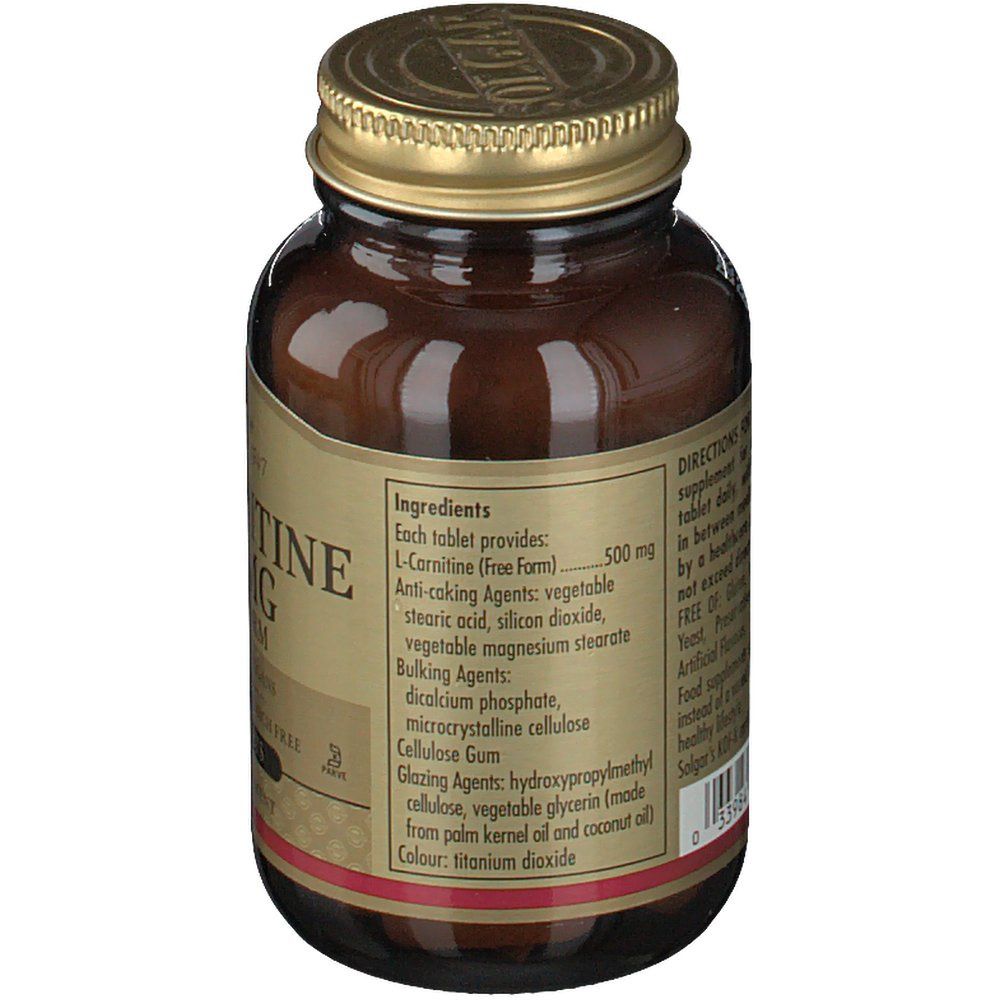 Solgar L-Carnitine 500 mg