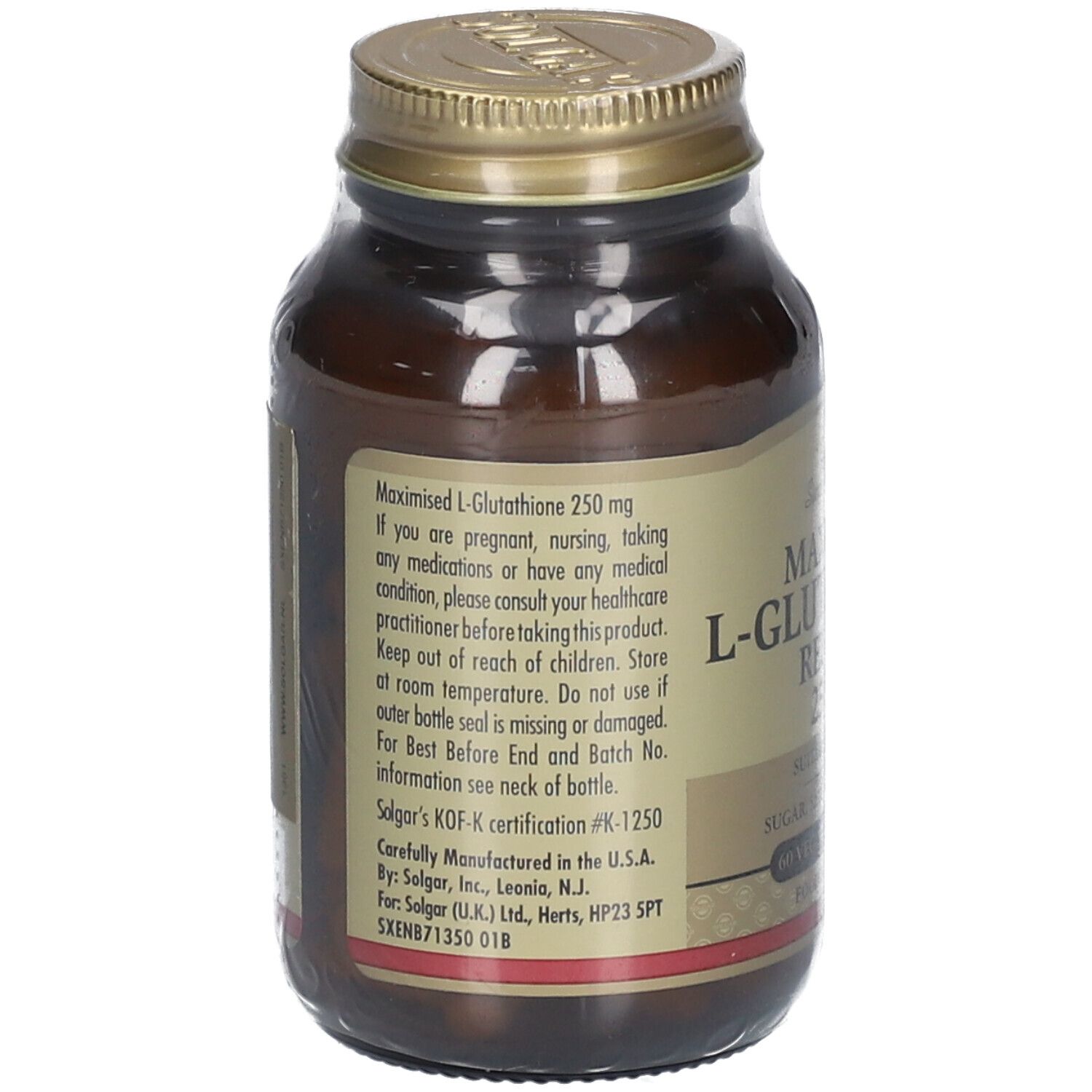 Solgar Maximised L-Glutathione 250 mg