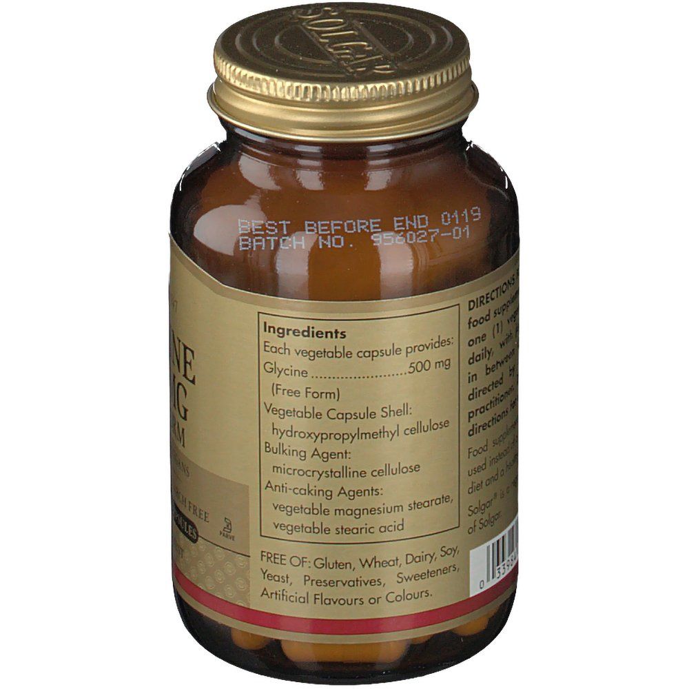 Solgar Glycine 500 mg
