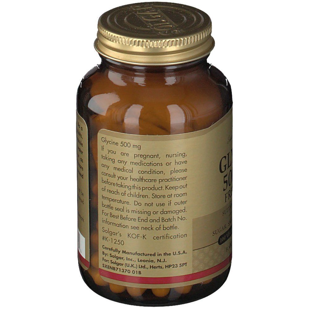 Solgar Glycine 500 mg