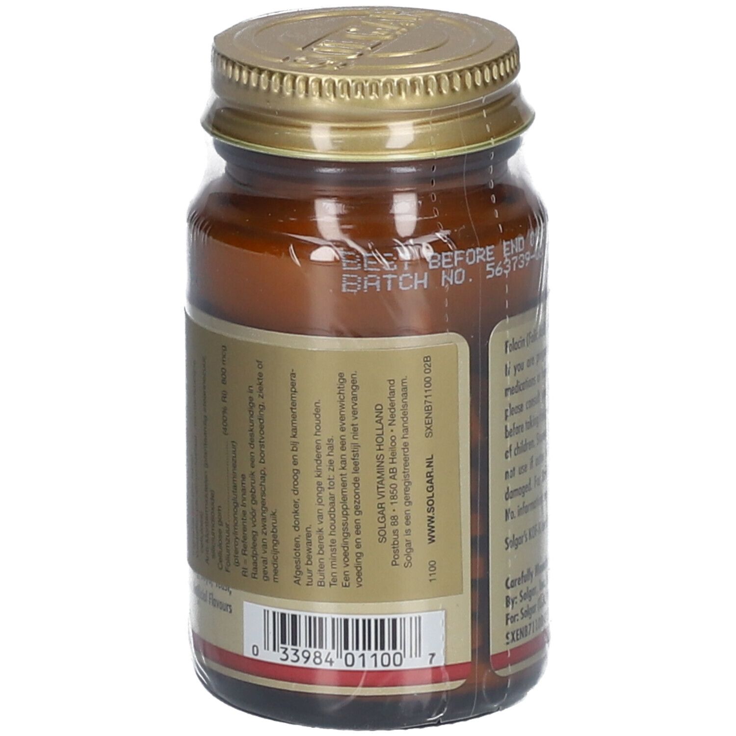 Solgar Folacin Acide folique 800 mcg