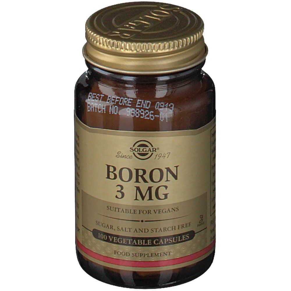 Solgar Boron (Borium) 3 mg