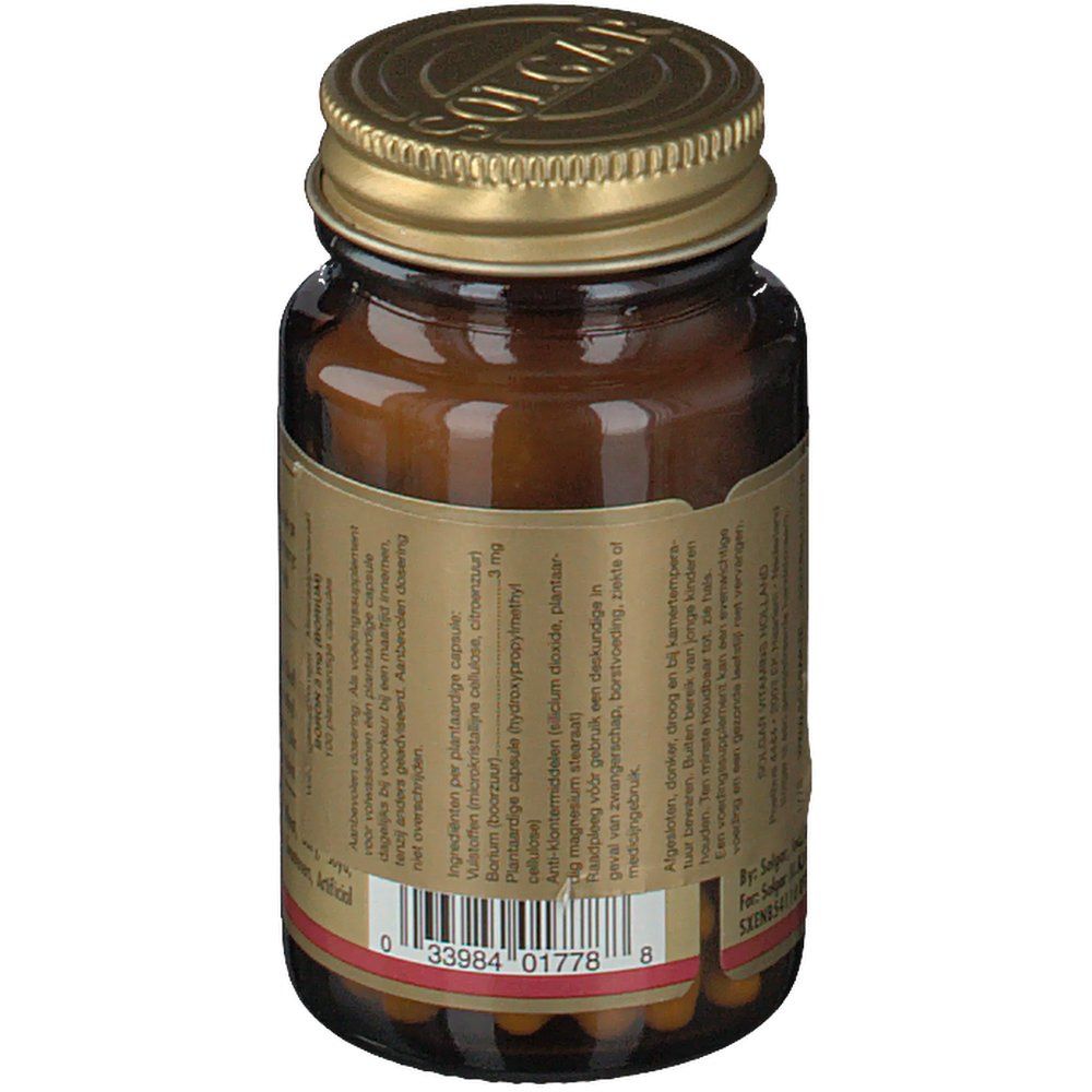 Solgar Boron (Borium) 3 mg