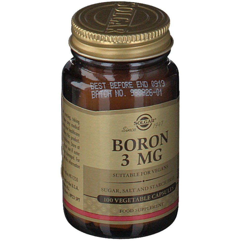 Solgar Boron (Borium) 3 mg