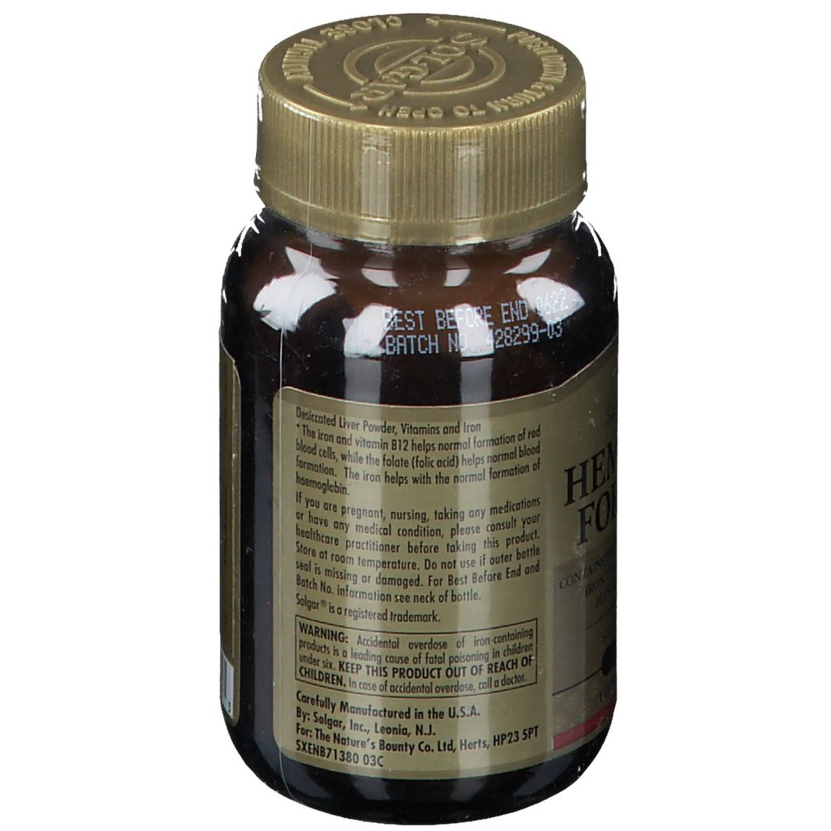 Solgar Hematinic Formula