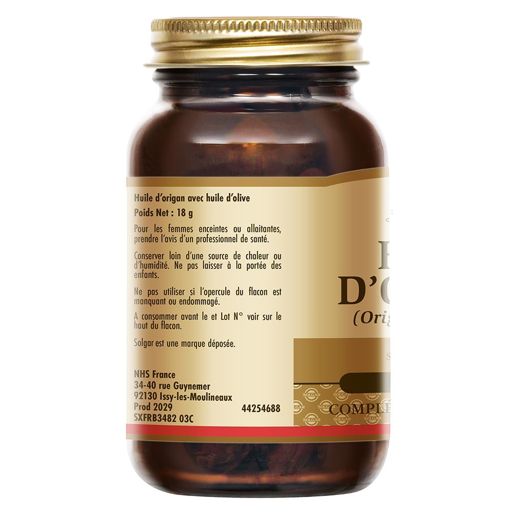 Solgar Wild Oregano Oil | Origan