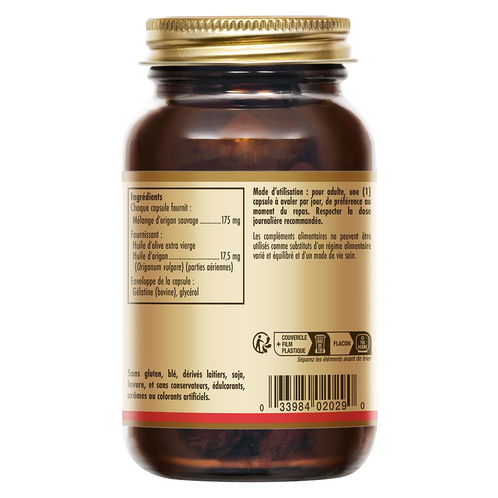 Solgar Wild Oregano Oil | Origan