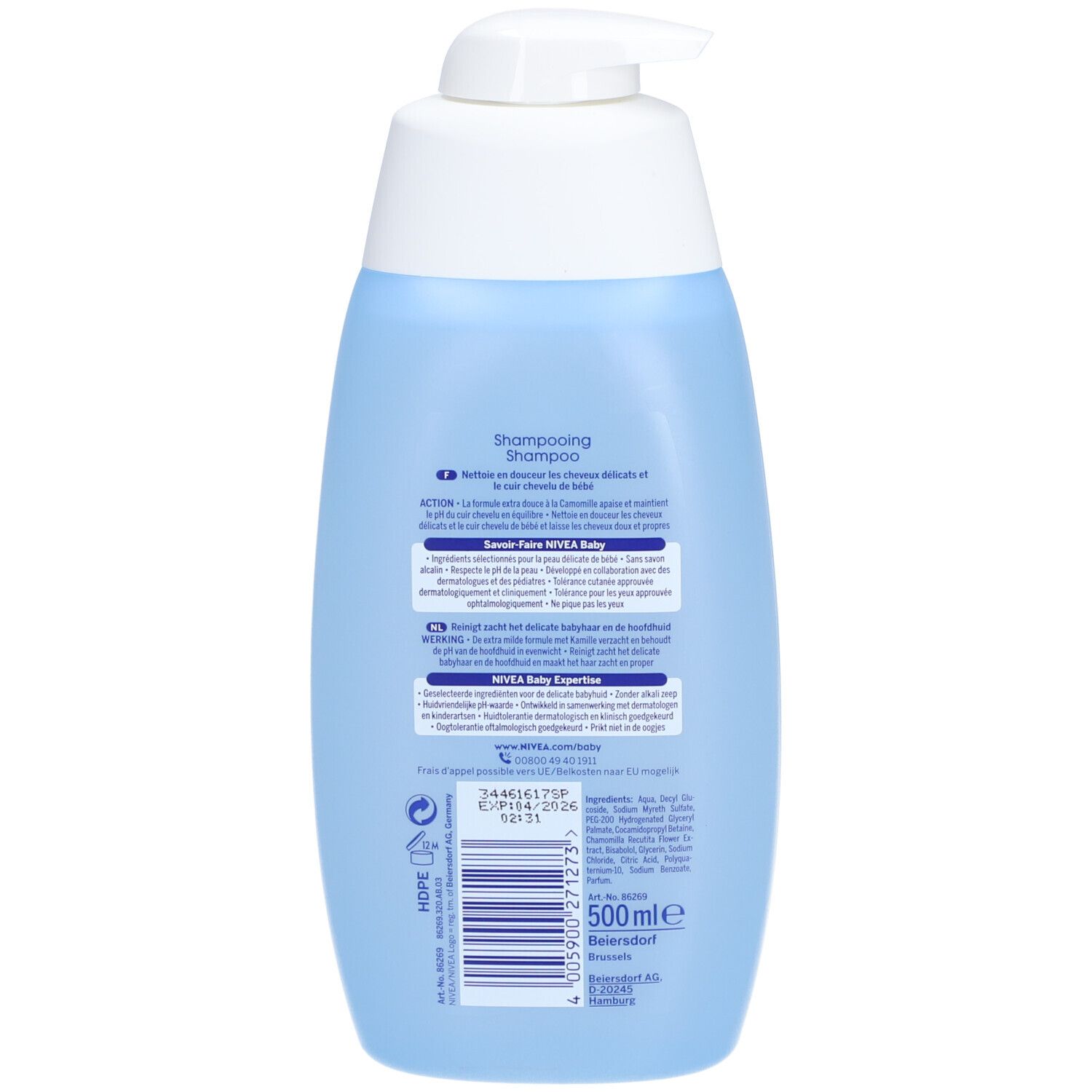 Nivea Baby Milde Shampoo