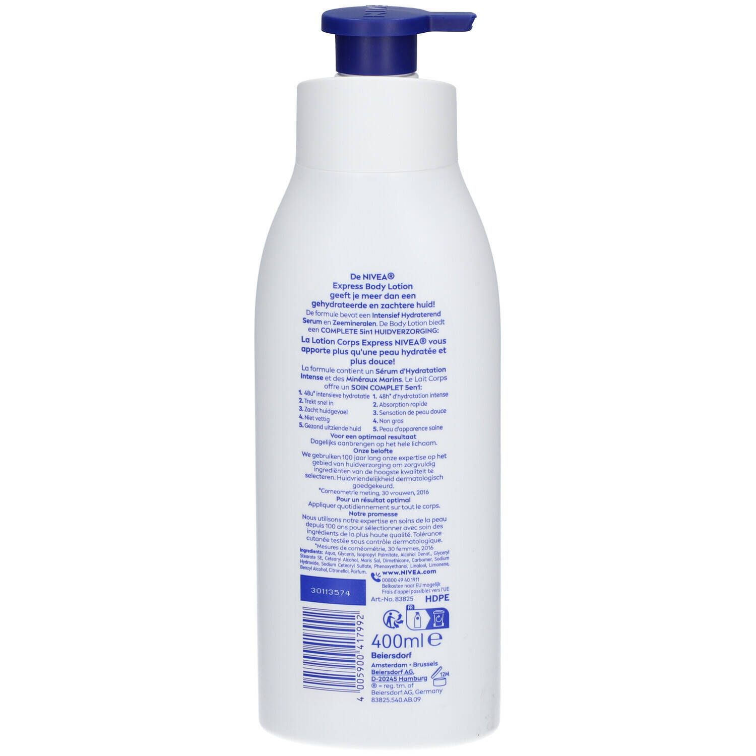 Nivea Express Lait Corporel