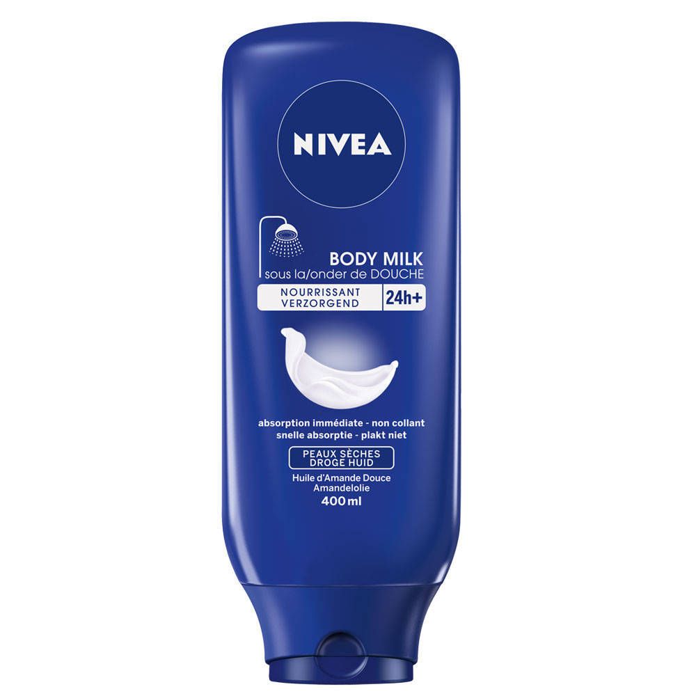 Nivea Voedende Body Milk Onder De Douche