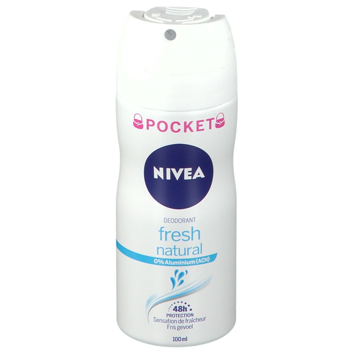 Nivea Deodorant Pocket Fresh Natural Spray (For Women)