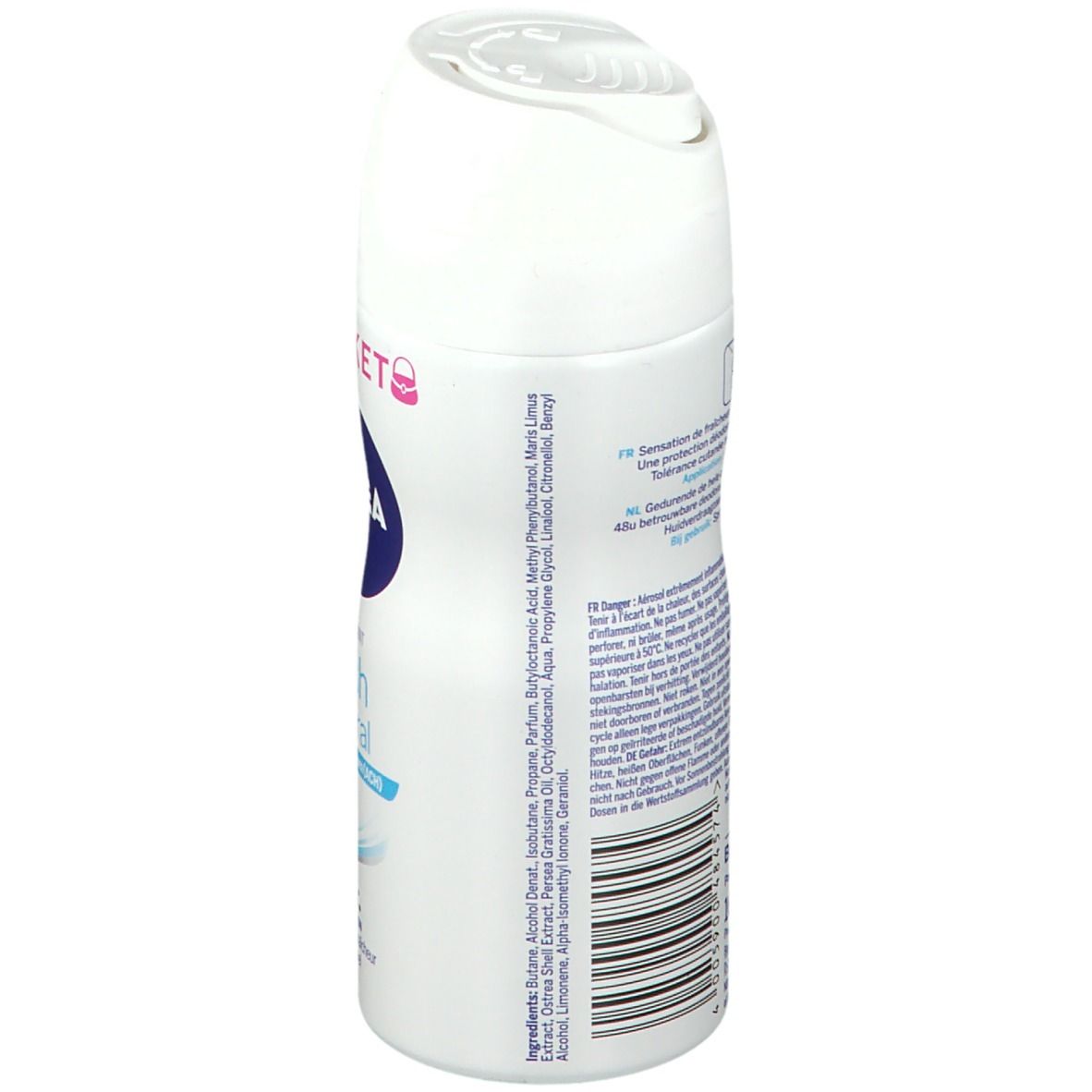 Nivea Deodorant Pocket Fresh Natural Spray (For Women)
