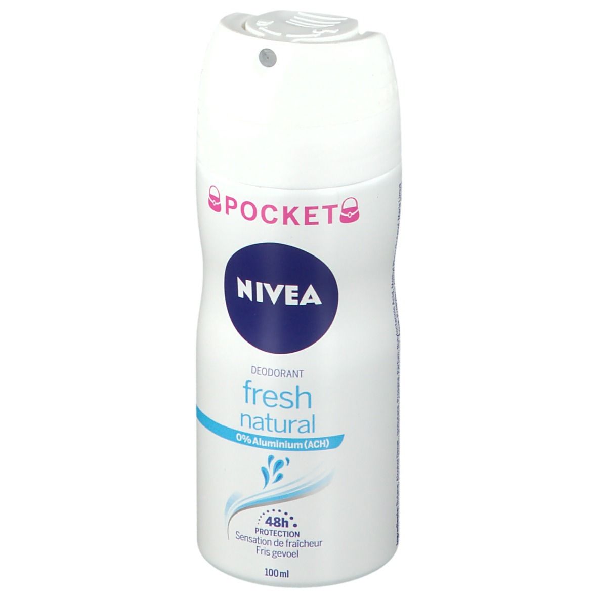 Nivea Deodorant Pocket Fresh Natural Spray (For Women)
