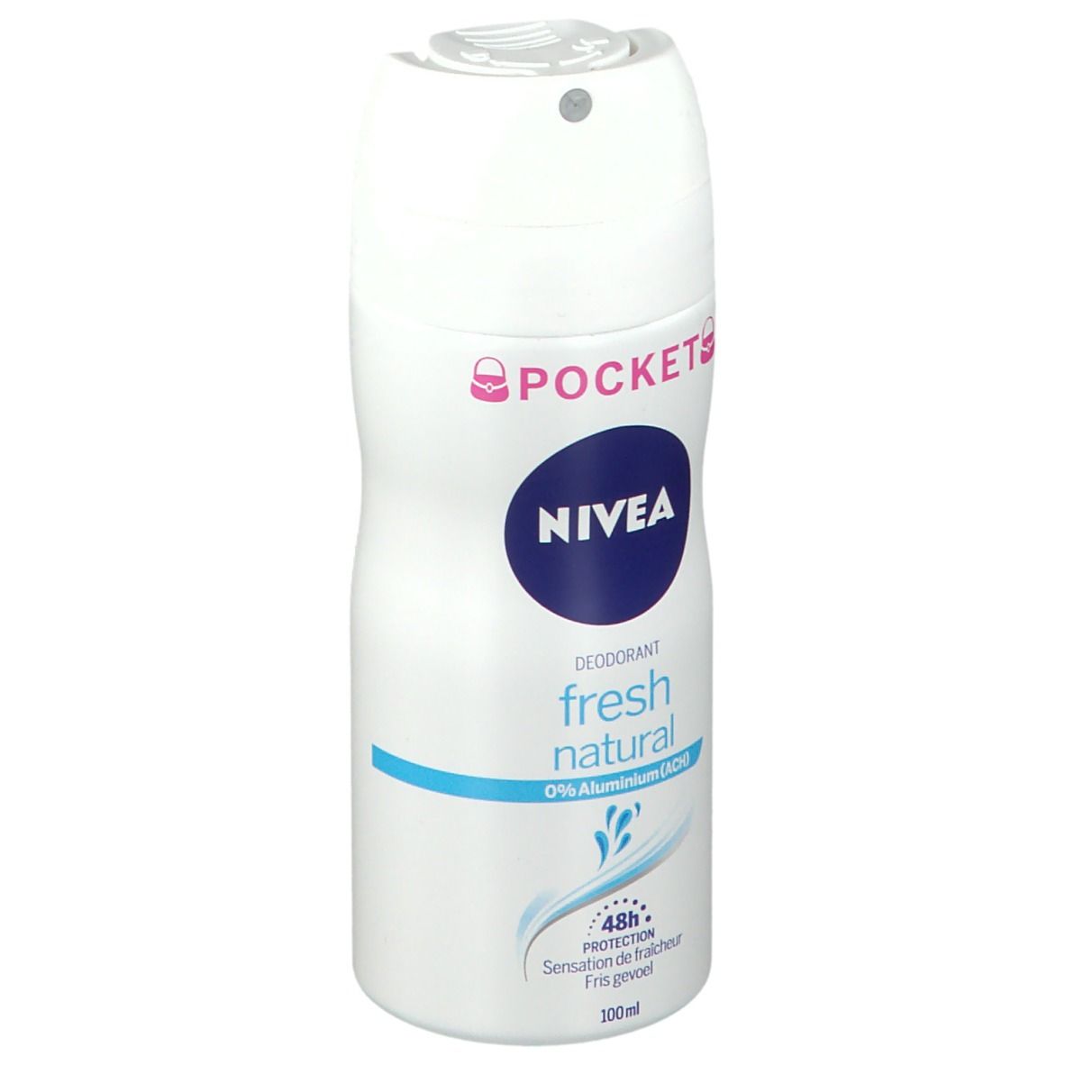 Nivea Deodorant Pocket Fresh Natural Spray (For Women)