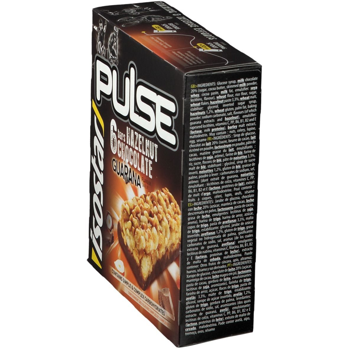 Isostar Sport Bar Pulse Hazelnut Chocolate