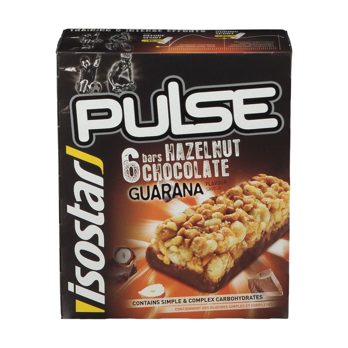 Isostar Sport Bar Pulse Hazelnut Chocolate