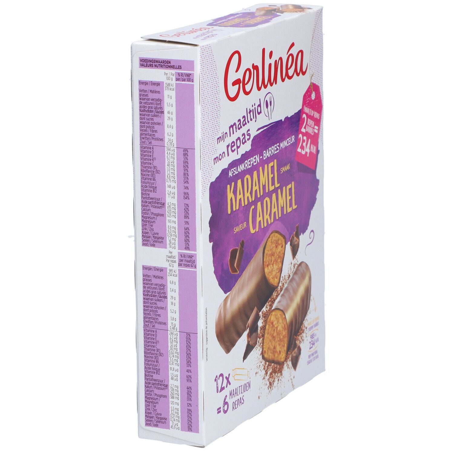 Gerlinéa Mon Repas Barres Caramel