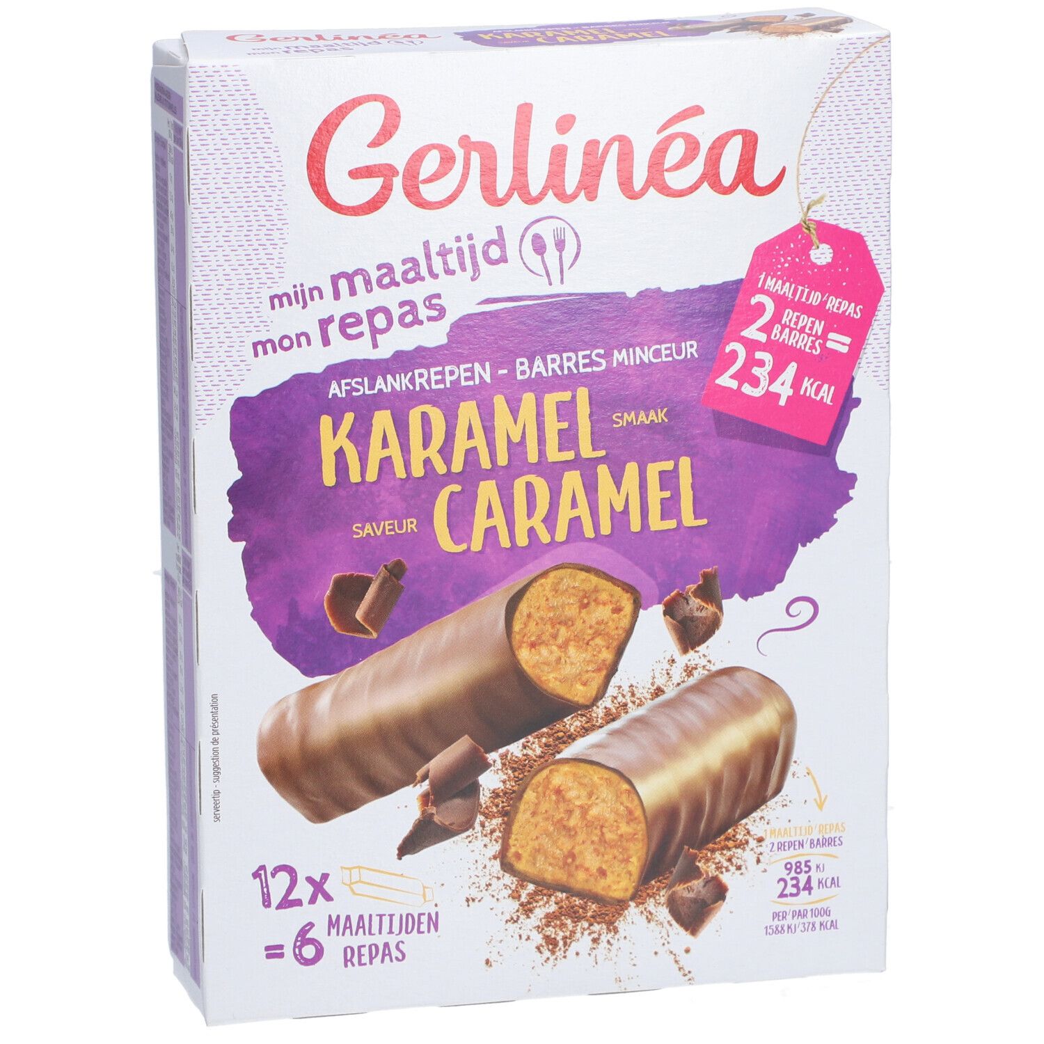 Gerlinéa Mijn Maaltijd Repen Karamel