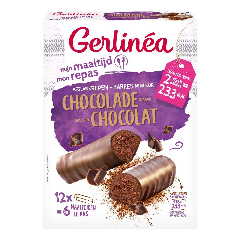 Gerlinéa Mon Repas Barres Chocolat