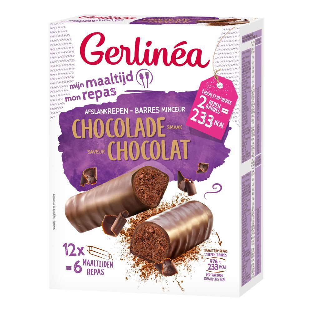 Gerlinéa Mijn Maaltijd Repen Chocolade