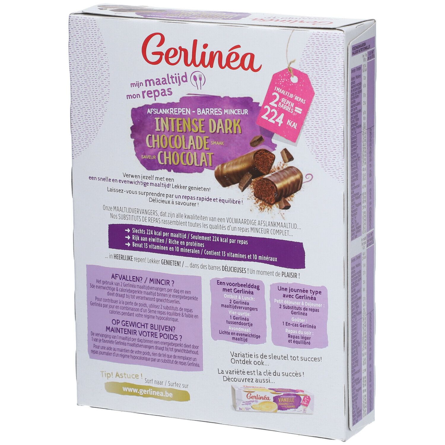 Gerlinéa Mon Repas Barres Intense Dark Chocolate