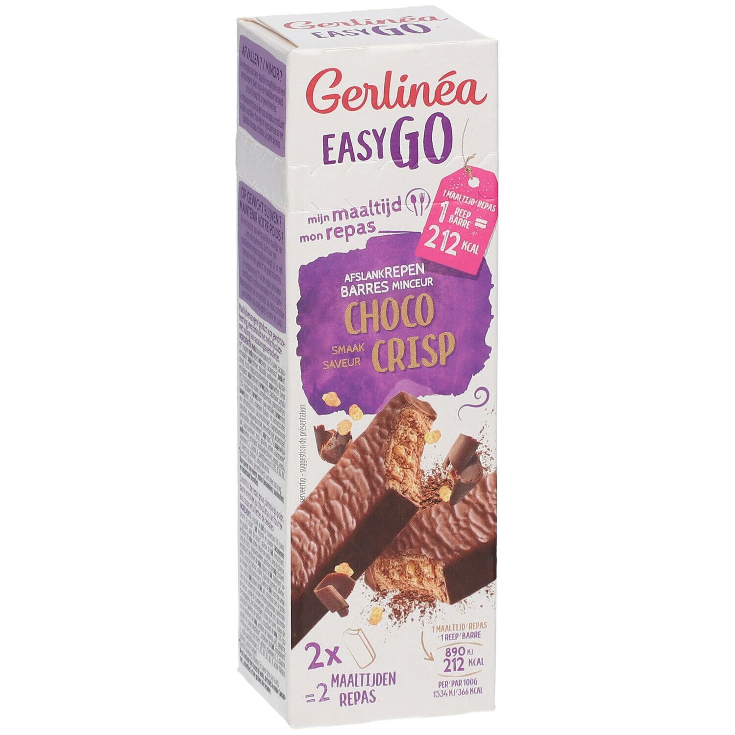 Gerlinéa Easy Go Barres Choco Crisp