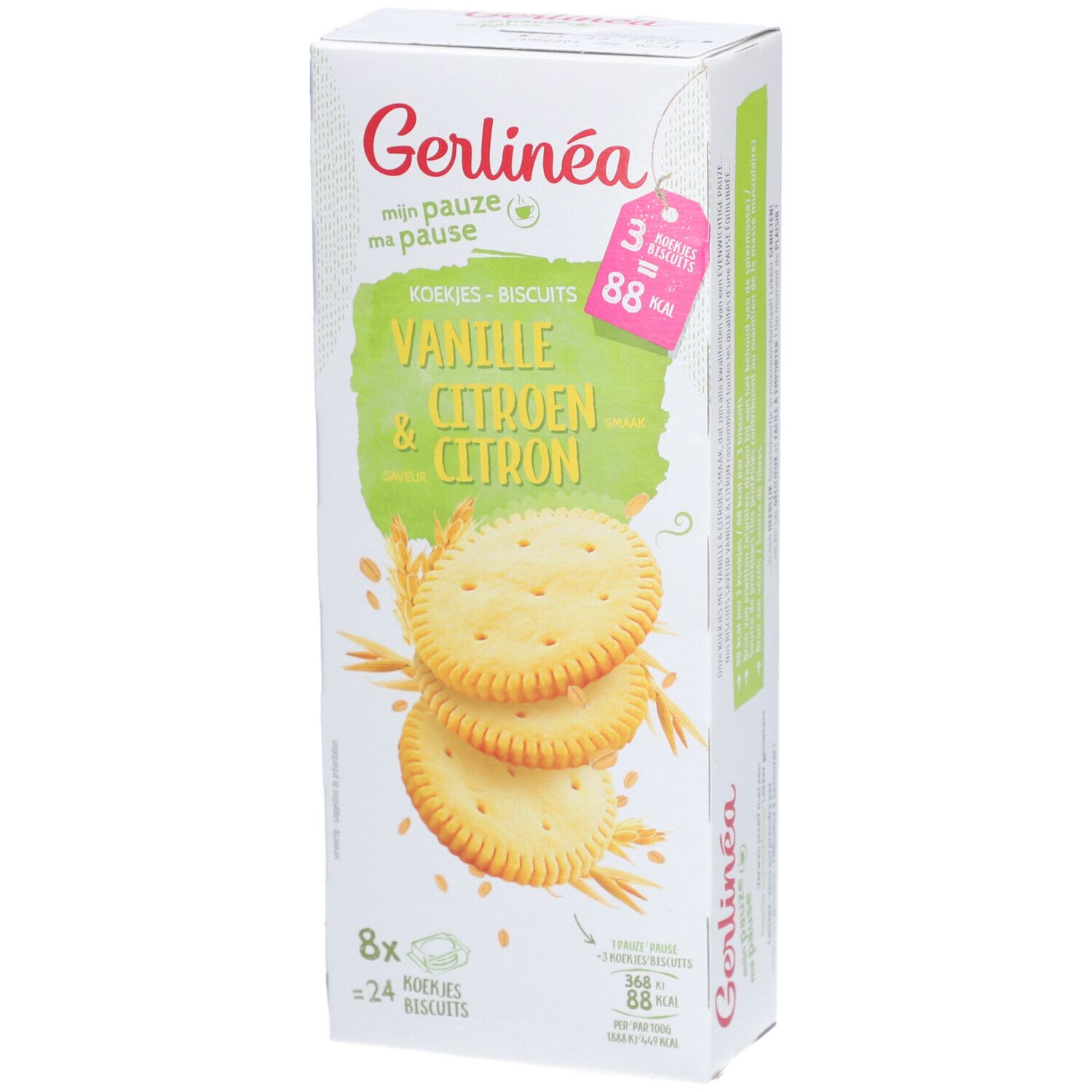 Gerlinéa Ma Pause Biscuits Vanille & Citron