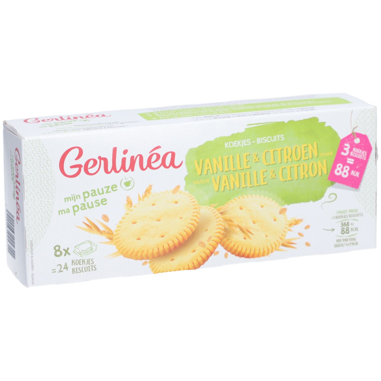 Gerlinéa Ma Pause Biscuits Vanille & Citron