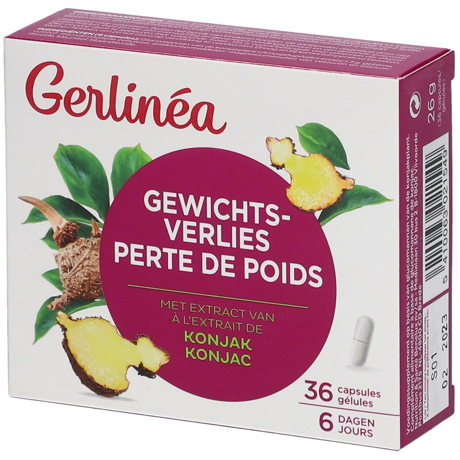 Gerlinéa Gewichtsverlies Konjak