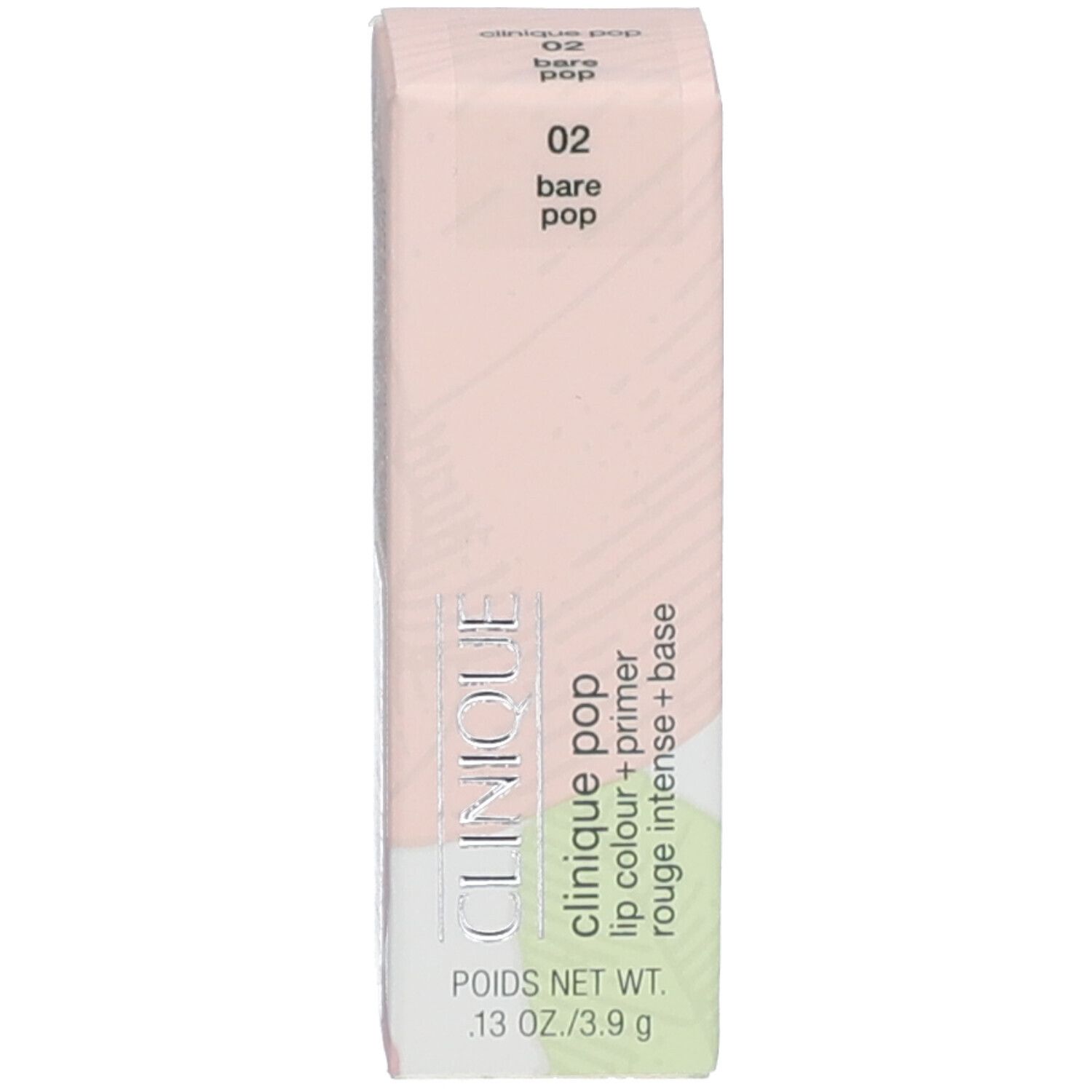 Clinique Pop Rouge à Lèvres + Base Lissante 2 en 1 Bare Pop
