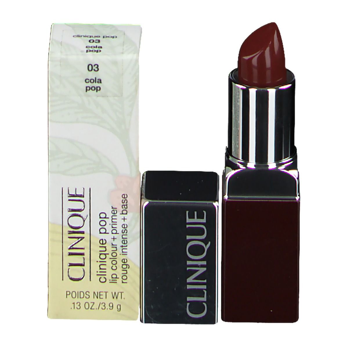 Clinique Pop Rouge à Lèvres + Base Lissante 2 en 1 Cola Pop