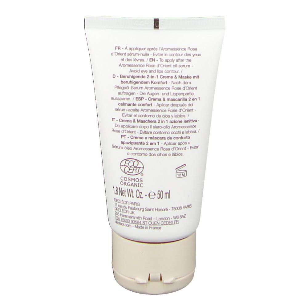 Decléor Harmonie Calm Organic Crème Et Masque 2en1