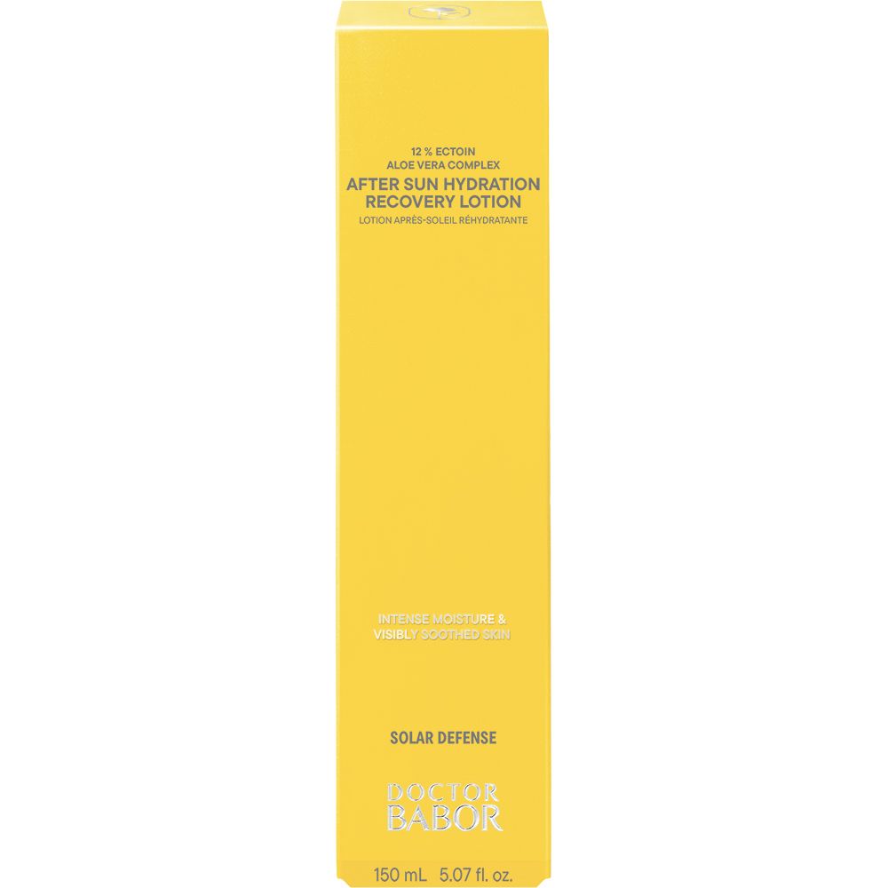 Productlijn van Doctor Babor. Verschillende zilverkleurige tubes en flacons.