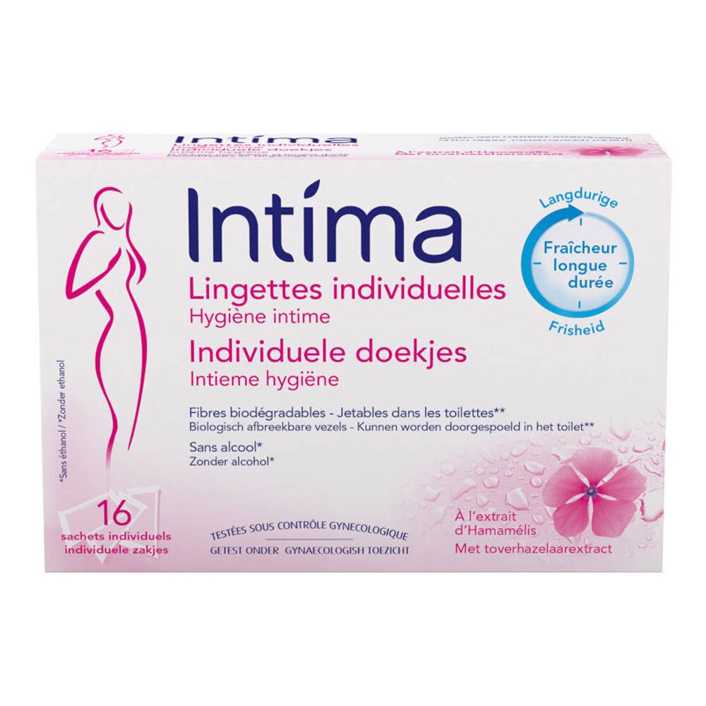 Intima Lingettes individuelles