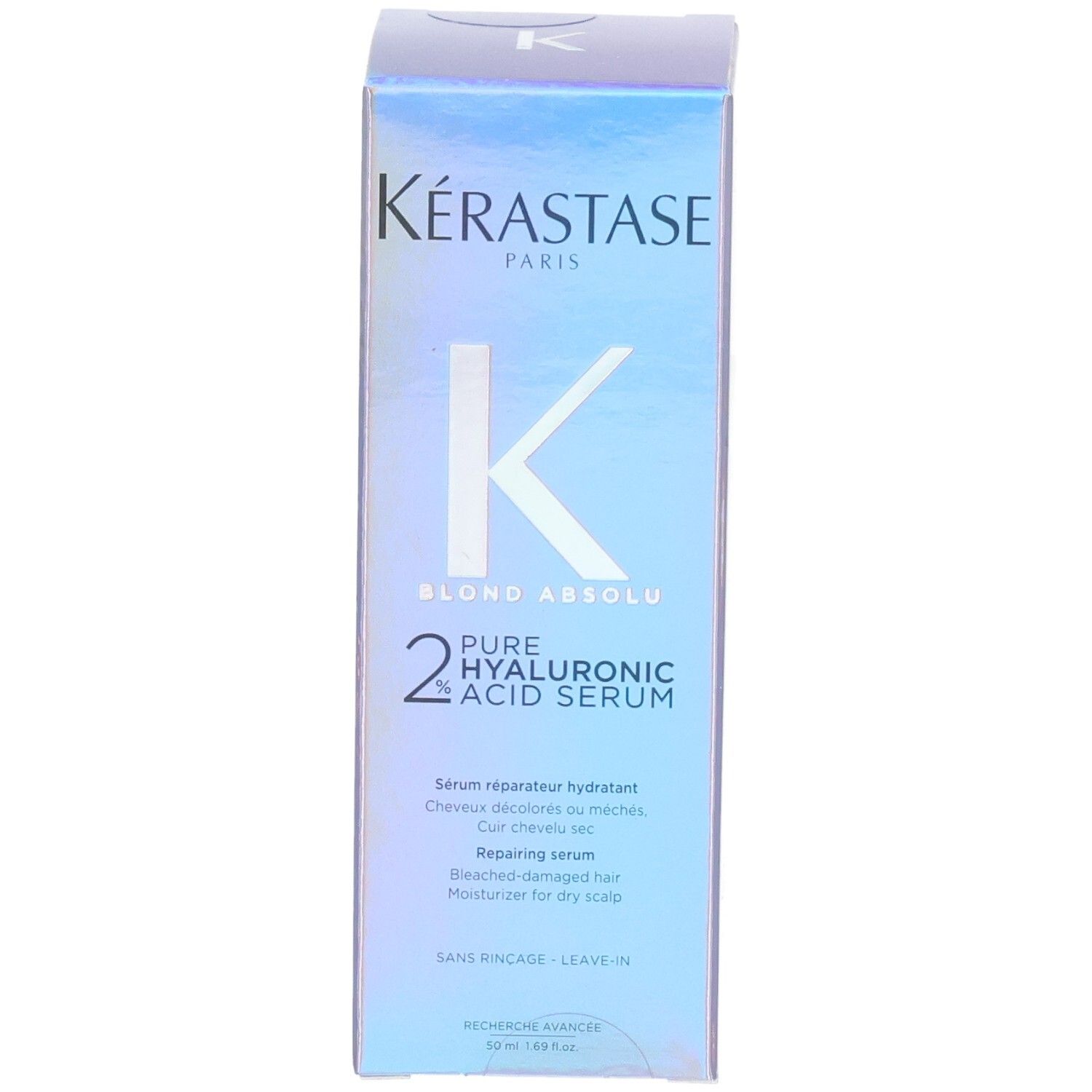 Sérum Kérastase Blond Absolu : boîte avec description produit en français.