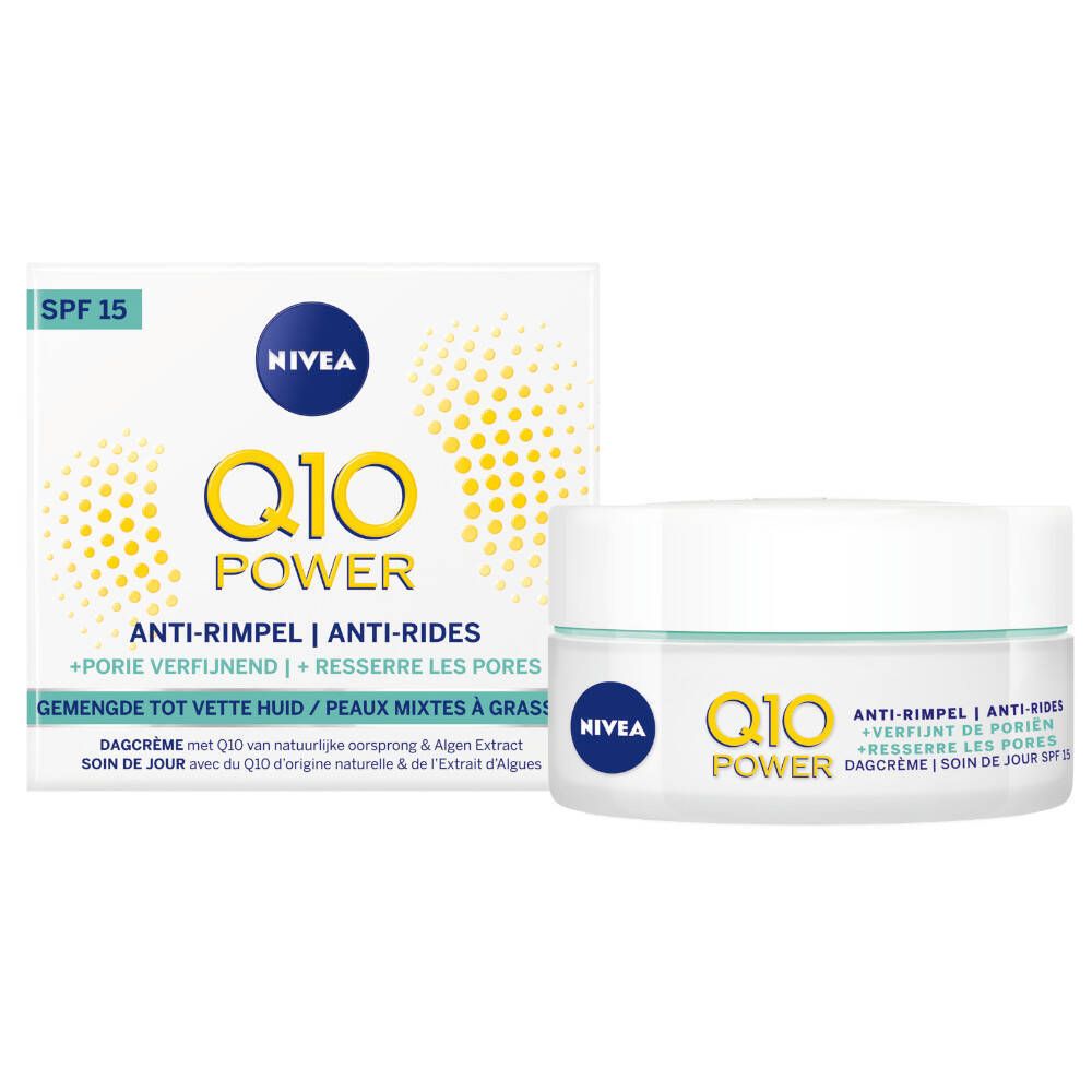 Nivea Q10 Power Anti-Rimpel Lichte Textuur Dagcrème SPF15