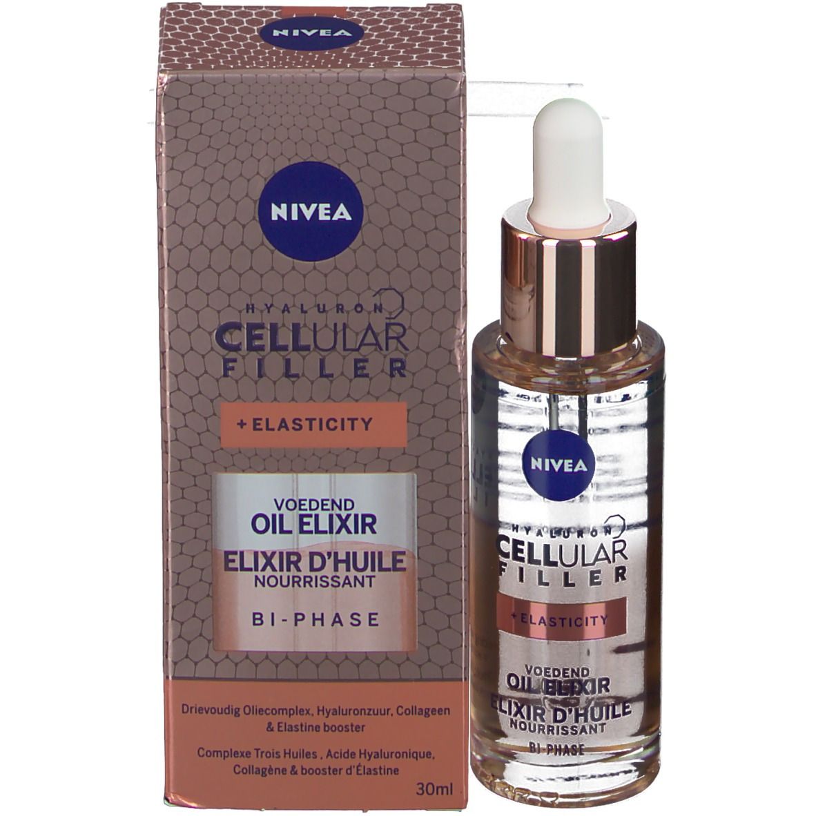 Nivea Hyaluron CELLular Filler + Elasticity Voedend Oil Elixir