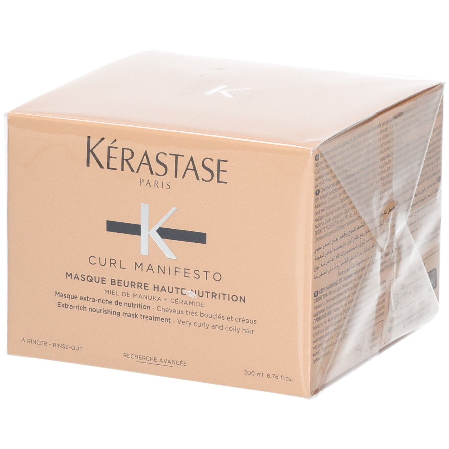 Kérastase Curl Manifesto Masque Beurre Haute Nutrition, masque nourrissant, 200 ml.