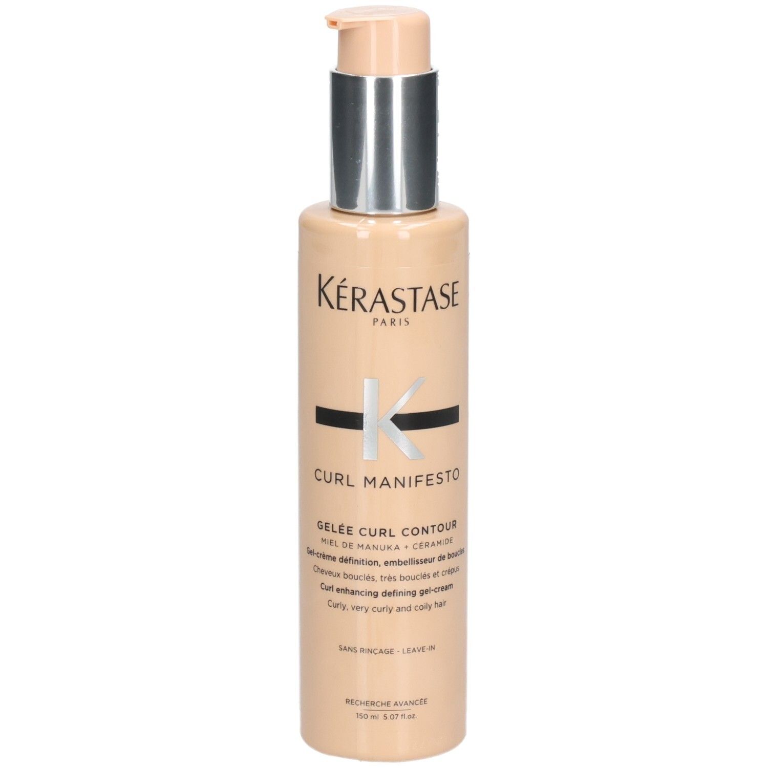 Flacon Kérastase Curl Manifesto Gelee Curl Contour avec pompe, 150ml.