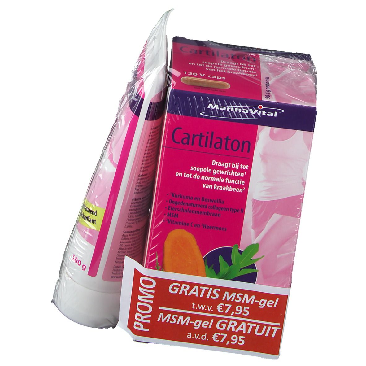 Mannavital Cartilaton + GRATIS MSM-Gel