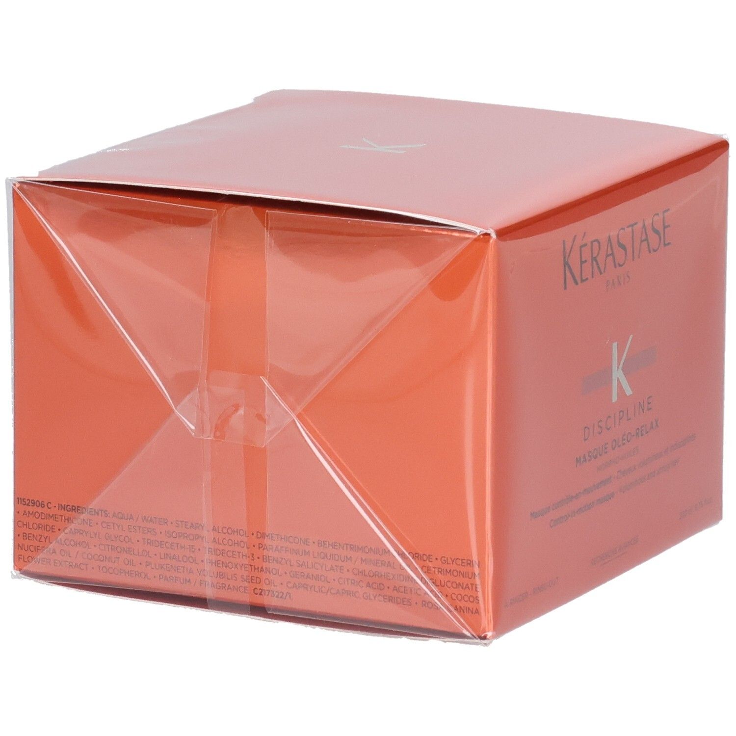 Kérastase Discipline Masque Oléo-Relax, 200 ml, vue latérale.
