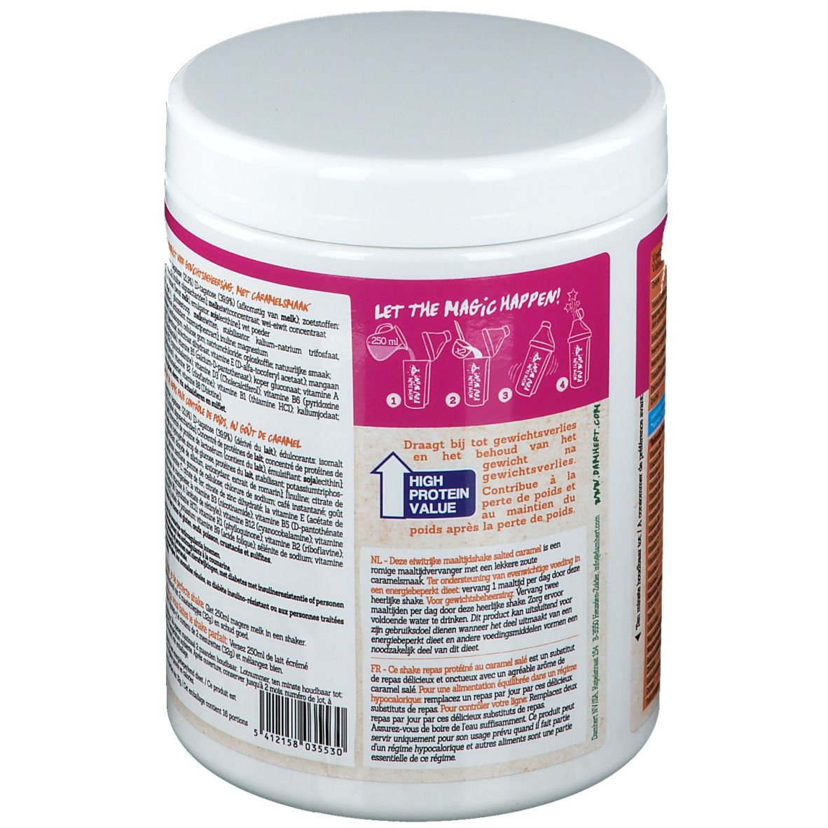 Damhert Think Slim Repas shake Caramel avec Tagatose