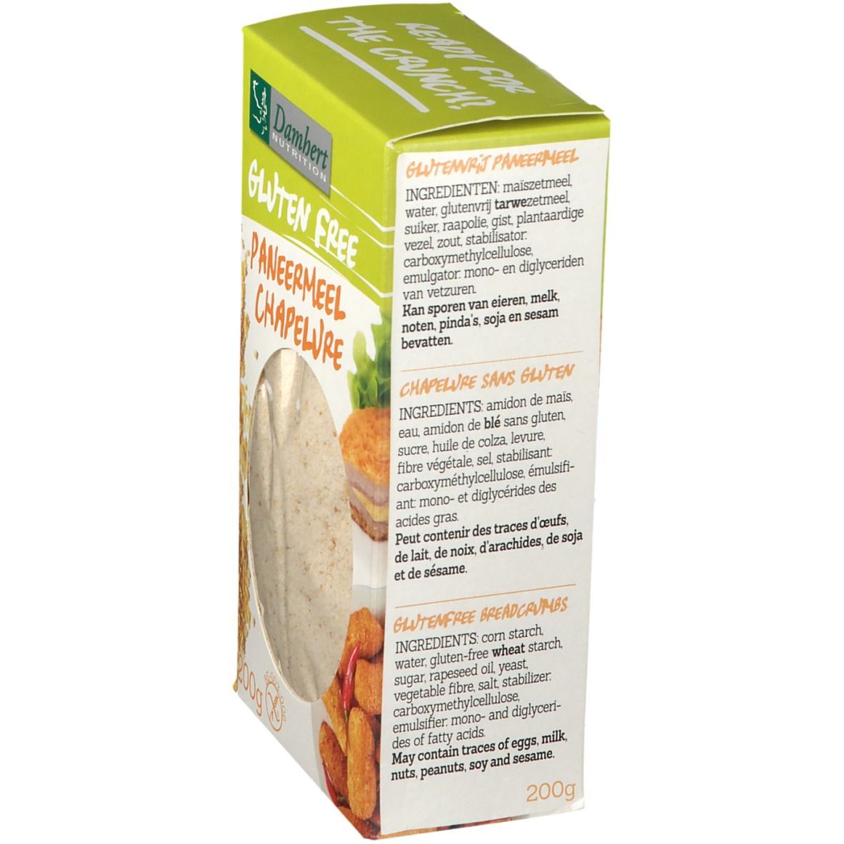 Damhert Glutenvrij Paneermeel