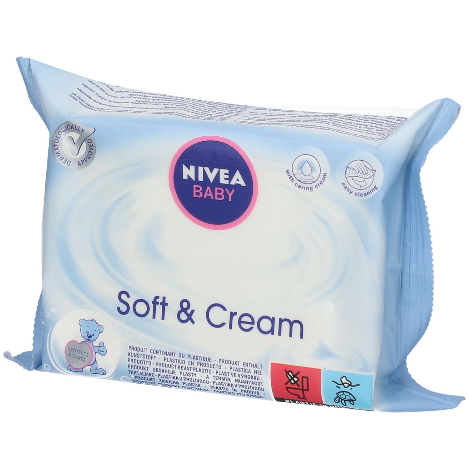 Nivea Baby Soft & Cream Lingettes Nettoyantes