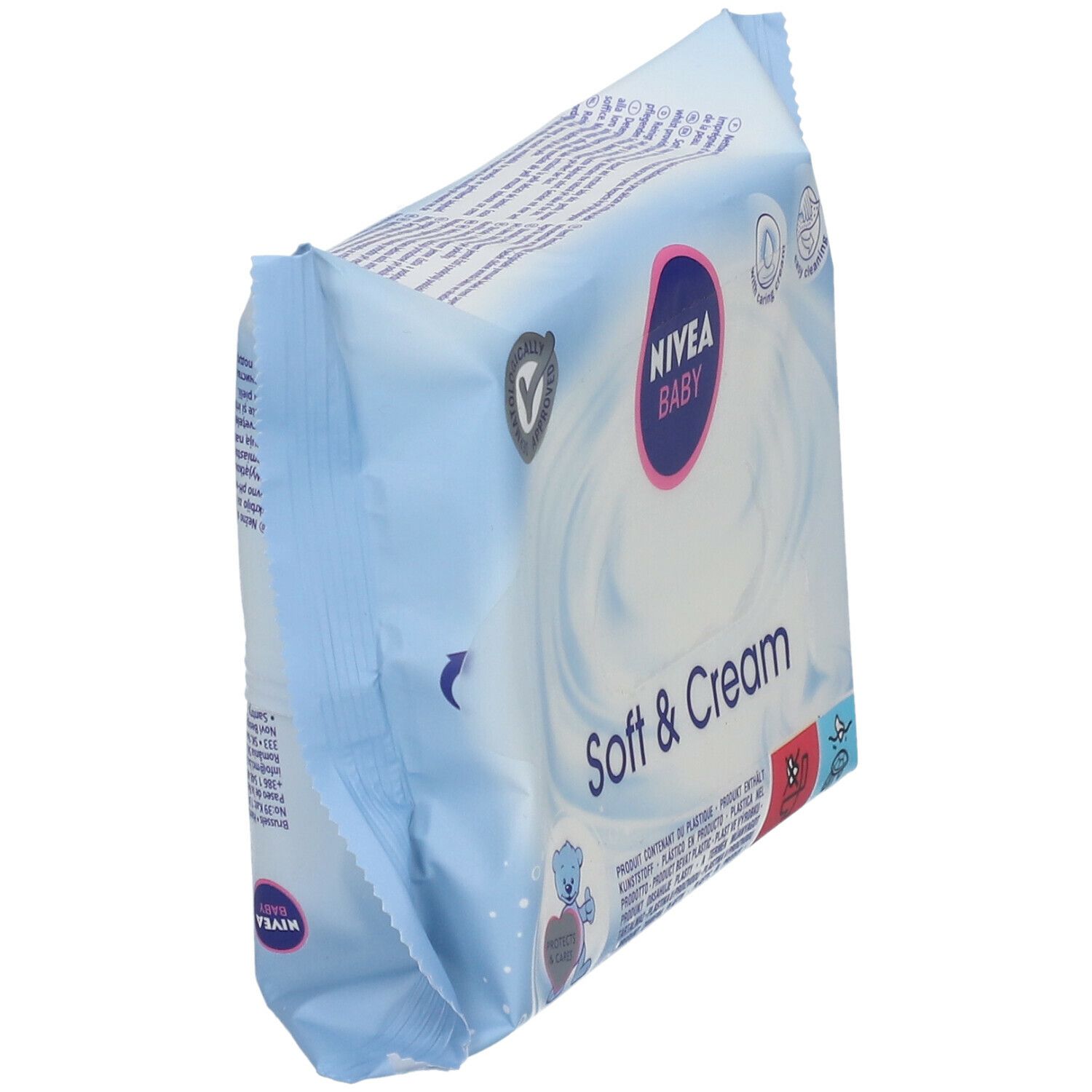 Nivea Baby Soft & Cream Lingettes Nettoyantes