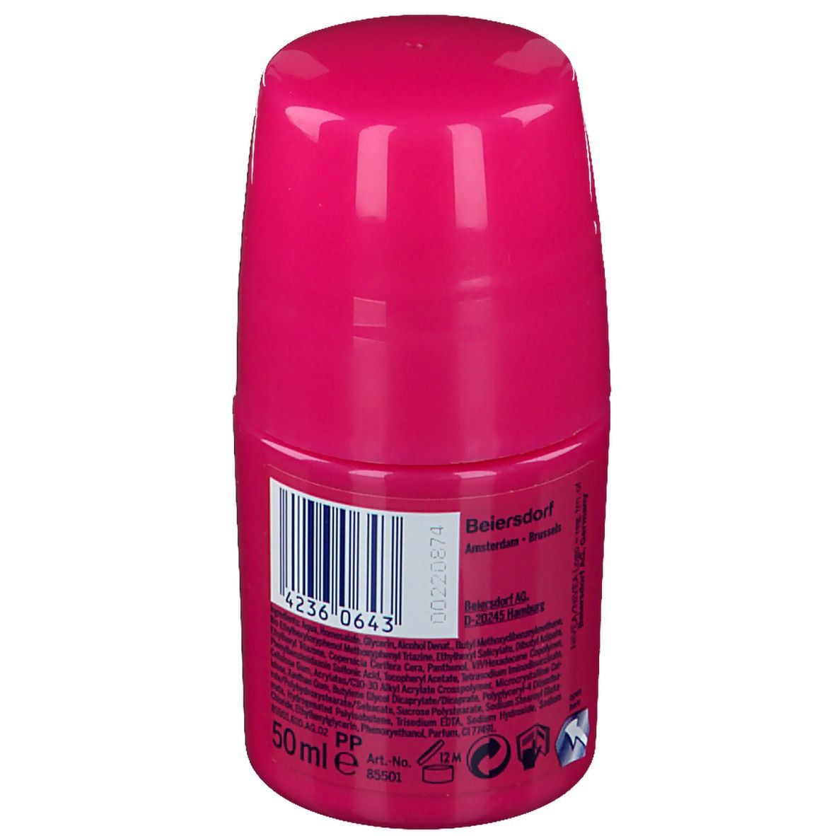 Nivea Sun Kids Protect & Play Gekleurde Roll-On Roze SPF50+